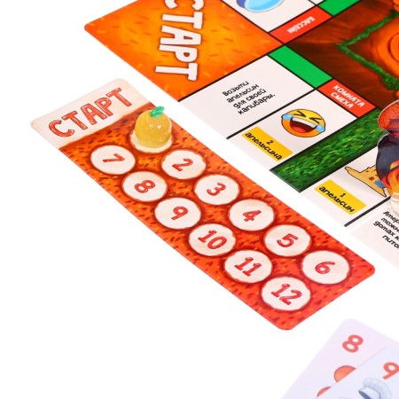 Board game "Rest without rules", 2-4 players, 7+-3