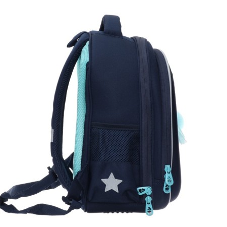 Grizzly frame backpack, 36 x 28 x 20 cm, LED backlight with a key fob, blue-3