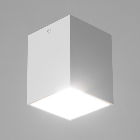 Lamp "Cube" LED 4000K 10W DIM220 white 7.5x7.5x9.5cm-1