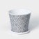 Pot for the flowers of the share "Kracle", 800 ml, the color is gray