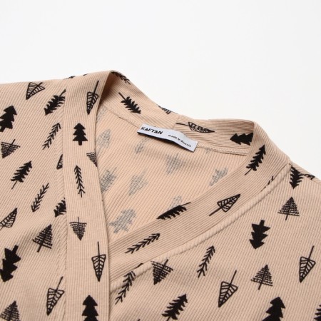 Новый год. Пижама женская (рубашка и брюки) KAFTAN "Елки" размер 44-46-8