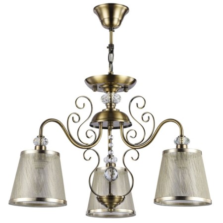Driana 3x40W E14 Antique bronze chandelier