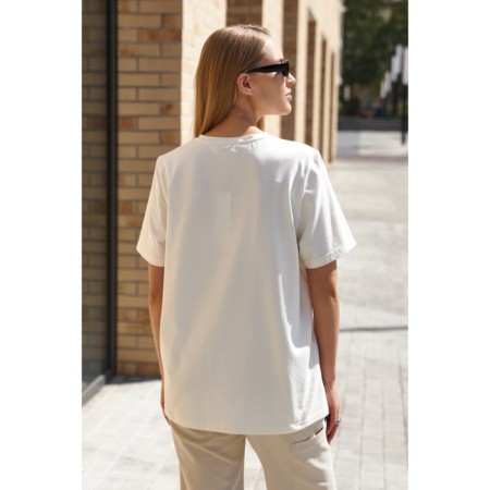 Women's T -shirt Eliseeva Olesya, size m, white color-1