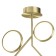 Ceiling chandelier Mantra Olimpia, LED, 2700LM, 3000K, 530x170x650 mm, color matte gold