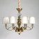 Sylvia chandelier, size 68x165x68 cm, 240W 6xe14