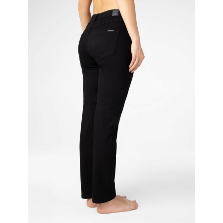 Women's jeans with high landing Conte Elegant, size M, color Deep Black-2