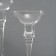 Glass Glass Set 3 pcs "Tet-a-tet" height 26cm, 23 cm, 20 cm