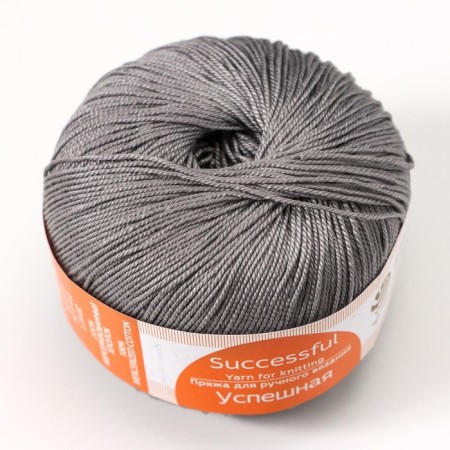 Yarn "Successful" 100%Merserized cotton 220m/50g (393-SV Morengo)-1