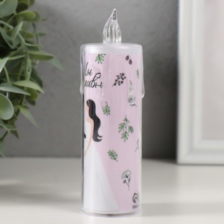 Nightmare "candle" (wedding) 3xlr1130 3.8x3.8x12cm-4
