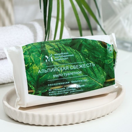 Toilet soap "MMK", ordinary, alpine freshness, 100 g