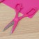 A set of kitchen supplies, 5 objects: knives 12 cm, 17 cm, 17.5 cm, board, color mix