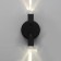 Lamp "Deco" 2xLED 2W 4000K IP66 Black 9.5x4.3x16 cm
