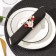 Elizabeth napkin ring, 6.5 × 4.5 × 5 cm, golden color of gold