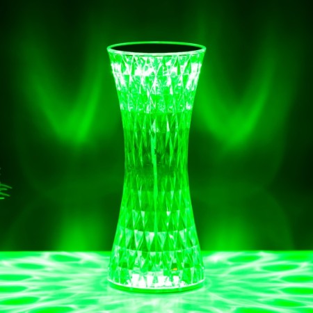 Table lamp with PDD "Crystal" LED 16 colors RGB touch 8x8x19 cm Risalux-5