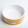 Ceramic "Danger cats" 230 ml 12.5 x 4.5 cm, white-orange