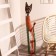 Souvenir tree "Cat in the mirror collar" 80x13x7 cm