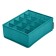 Organizer for linen, 15 cells, turquoise color