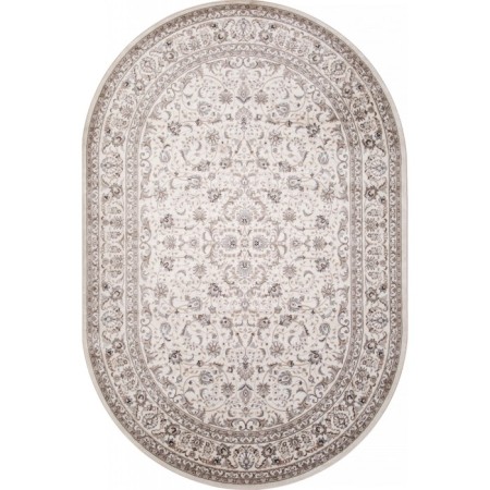 Oval carpet Merinos Valencia Deluxe, size 80x150 cm, color Cream