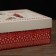 The box is folding, the lid is "New Year's fairy tale" 24 x 17 x 8 cm