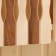 The lampshade is wooden, corner "Flat thermo-5" 29.5x23x16 cm