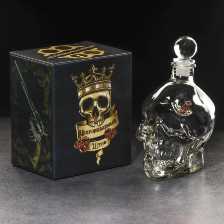 Snar "impenetrable. Skull", with a bullet, 400 ml-6