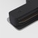 Connector X-shaped for the built-in track system Technical tra002CX-11B, 13x13x2 cm, black color