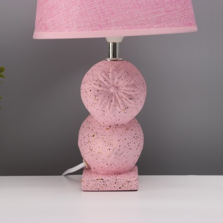 Table lamp "Nick" 1x40W E14 pink 20x20x34cm-3