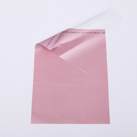 Napkin for a mini bouquet "Ready-made solution for 1-3 flowers", dark pink, 58 x 29 cm-2