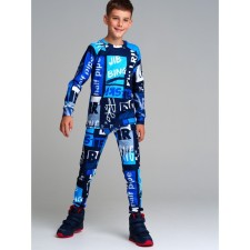 Thermal complex for a boy: trousers, sweatshirt, height 176 cm
