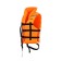 Safety vest with Yugana headrest, size 48-54, orange