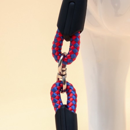 Ringovka with a swivel, 150 x 0.6 cm, red-blue-2