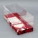 Box with a transparent lid for roll, "the most beautiful", 30 x 12 x 12 cm. Confectionery packaging