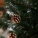 Artificial Christmas tree "Siberian with cones" 220 cm