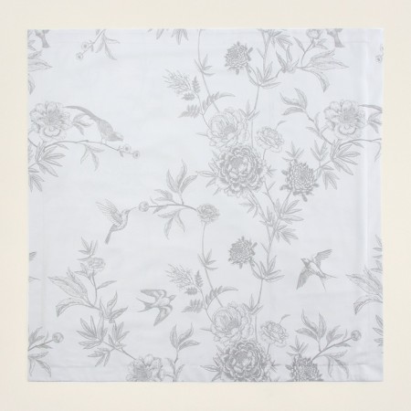 Set of pillowcase SL Home Flowers 70*70+3 cm - 2 pcs, satin, 140 g/m2, 100% cotton-8