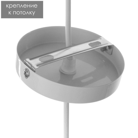 Lamp "Chekaka" E27 40W White-gold 24x24x17-117 cm-7