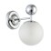 Wall lamp EVOLUCE. Sle106101-01. Pechio. 1x60 watts, E27, 13x20 cm, chromium color