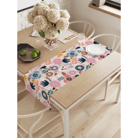The path on the table "Tropical sketches", Oxford, size 40x145 cm