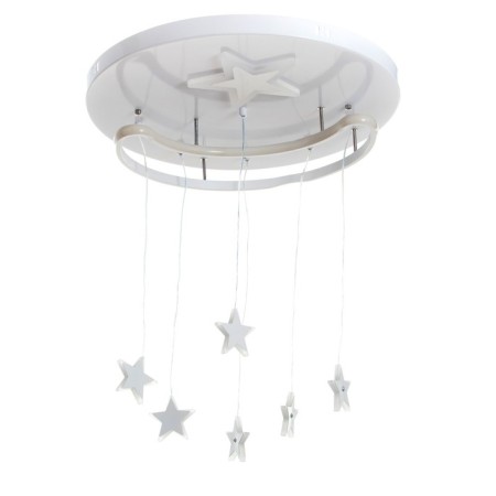 Steel chandelier LED 44W 4000k white 50x50x30 cm Bayerlux-1