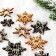 New Year's decor with backlight "Snowflake" 8 × 12.5 cm, set 12 pcs.