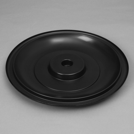 Shower tank, 150 liters, with a lid, with a crane thread, black-5