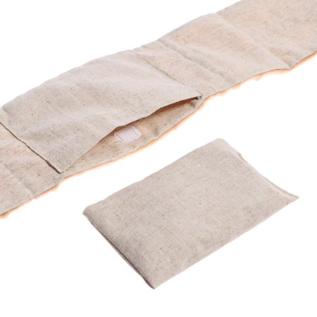 Developing toy toy Belt-grip “Mom's Love” with cherry bones, beige color-5