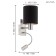 Bra Pasteri, 2x40W E27, 3000k, 380lm, Nickel color