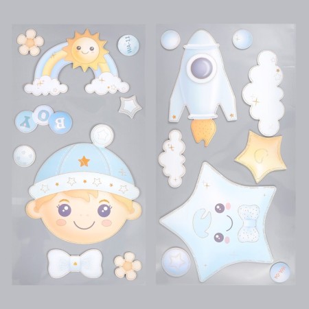 Interior sticker "For a boy" MIX 31x60 cm