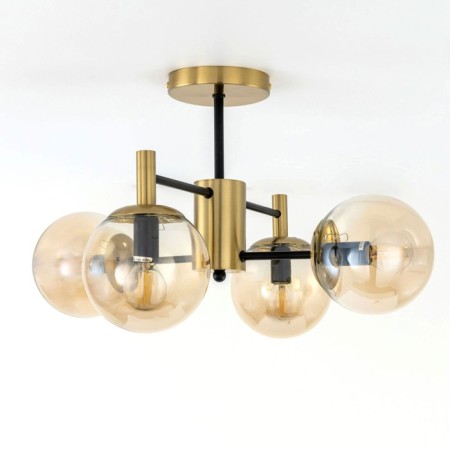 Cutilux Catilux chandelier CL143143 50x50x30 cm, 4x40W, E14, brown color-3