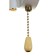 Sconces 662428/1 E14 40W white-gold 26x16x20 cm