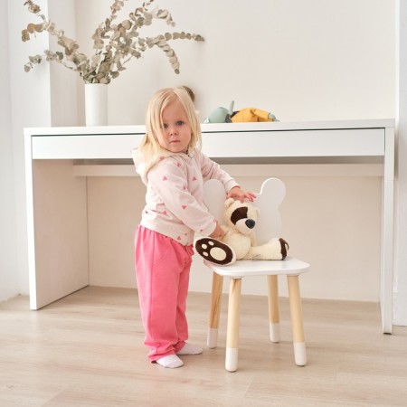 Set: Huds and pants crumb I am a “bunny”, height 86-92 cm, beige color/pink-1