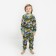 Pajama nursery was formed, black color/inscriptions, height 116 cm