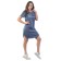 Blossom tunic, size 44, blue color