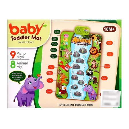 Musical rug "First Steps", 80 cm-8