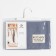 Ethel towel Kitchen 40x73 cm, color blue, 100% cotton, sarzha 220 g/m2